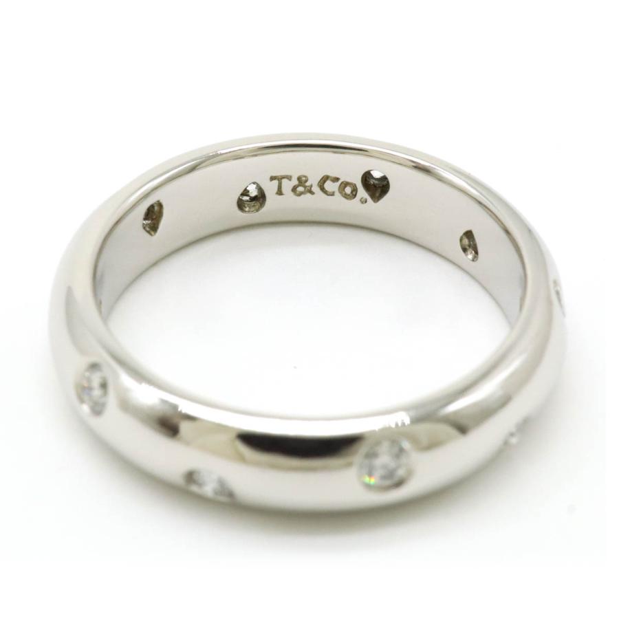 TIFFANY&Co. ティファニー ダイヤモンド ドッツ リング 指輪 Pt950 プラチナ ダイヤモンド 実寸約8号 | TIFFANY&Co. | 03