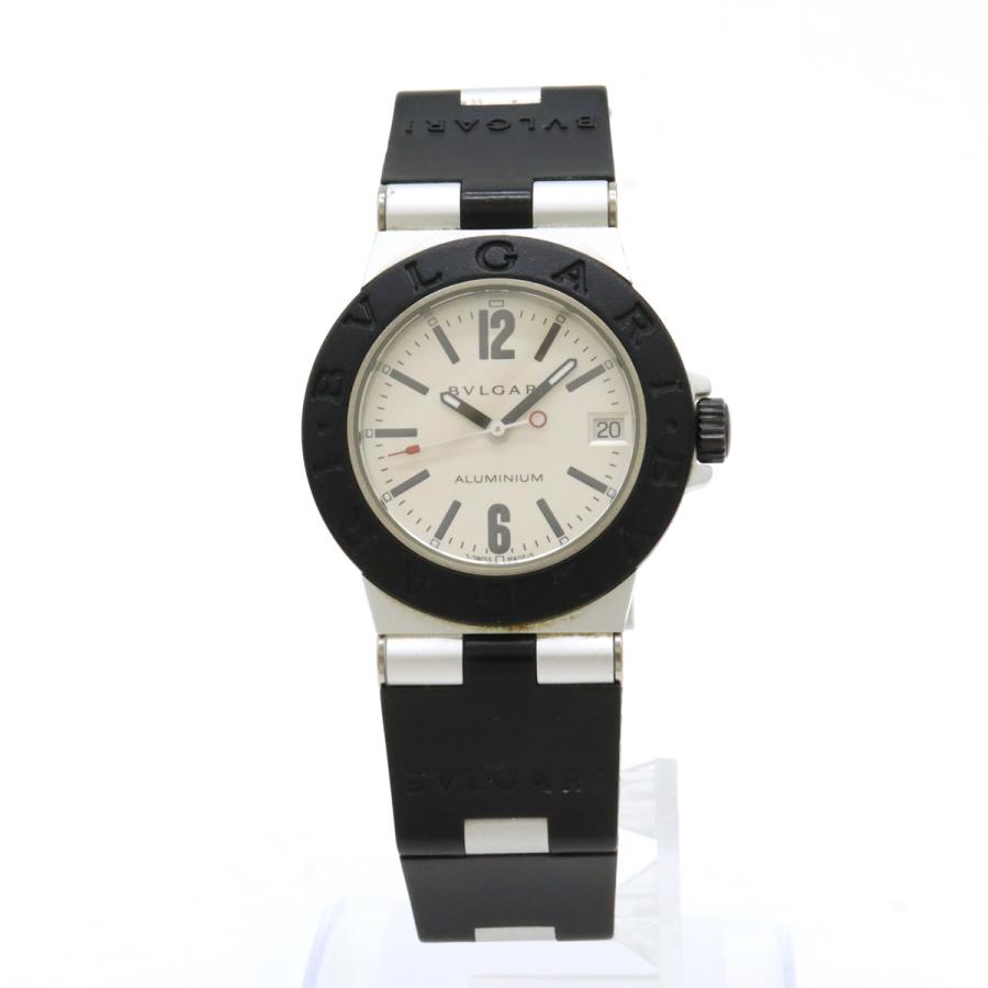BVLGARI（ブルガリ） アルミニウム 32mm デイト シルバー文字盤 ユニ