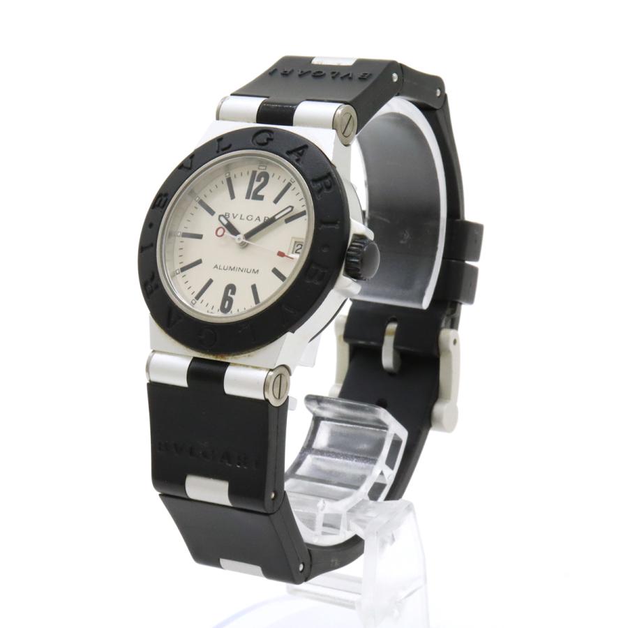 BVLGARI（ブルガリ） アルミニウム 32mm デイト シルバー文字盤 ユニ