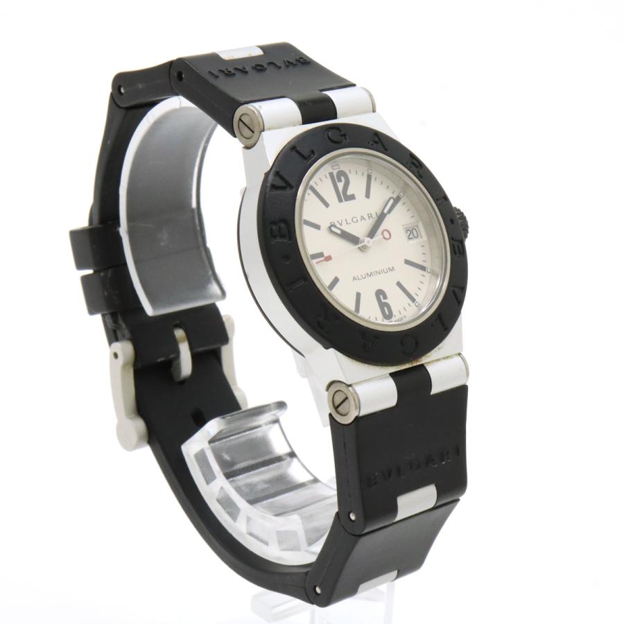 BVLGARI（ブルガリ） アルミニウム 32mm デイト シルバー文字盤 ユニ