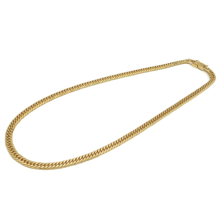 KIHEI 喜平 キヘイ ネックレス K18 18金 ゴールド 30.0ｇ 40.0cm YG 6面W ダブル 日本造幣局検定マーク入り 30ｇ 前後 |  | 01