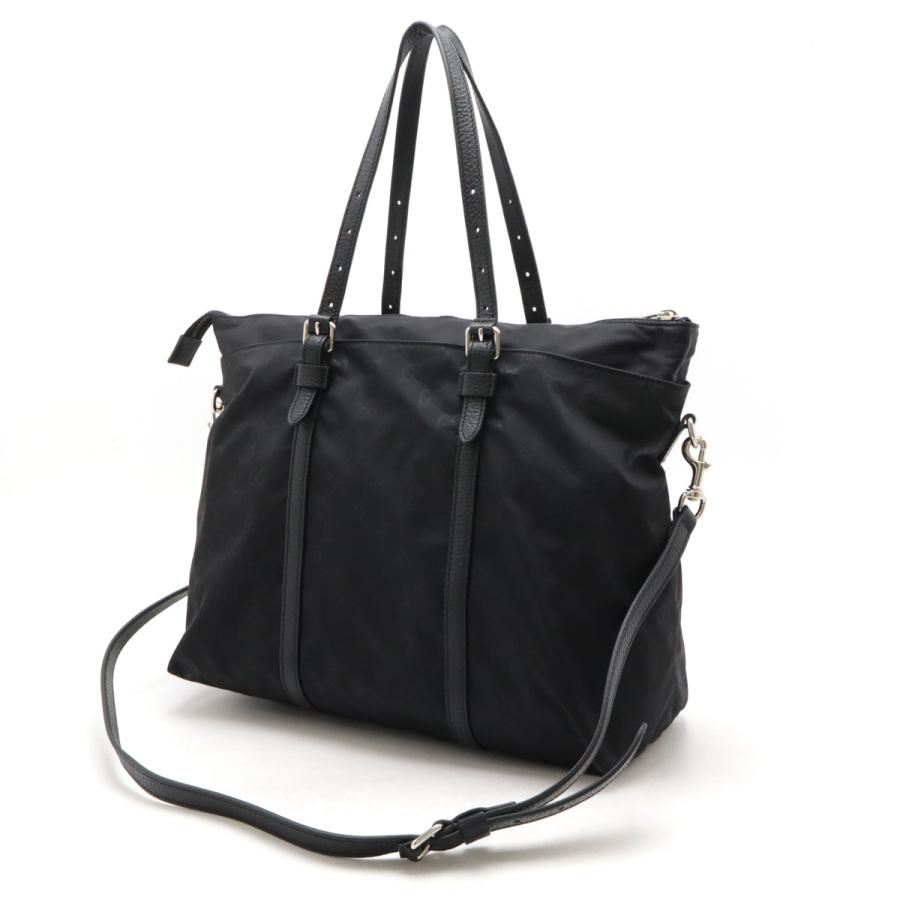 GUCCI グッチ GGナイロン トートバッグ ショルダートート 2WAY  