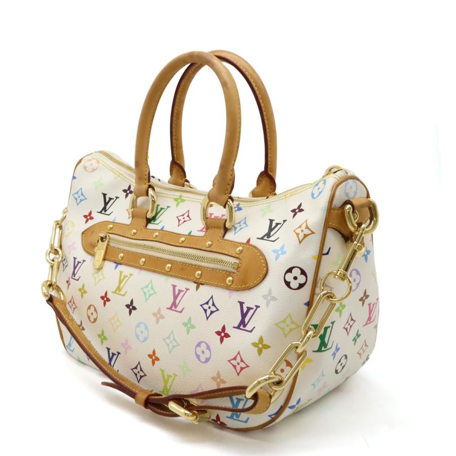 希少】Louis Vuitton リタ ハンドバッグ ホワイト マルチカラー