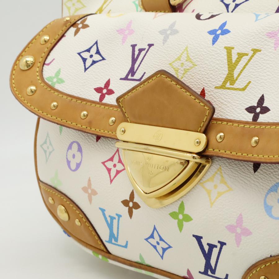 希少】Louis Vuitton リタ ハンドバッグ ホワイト マルチカラー