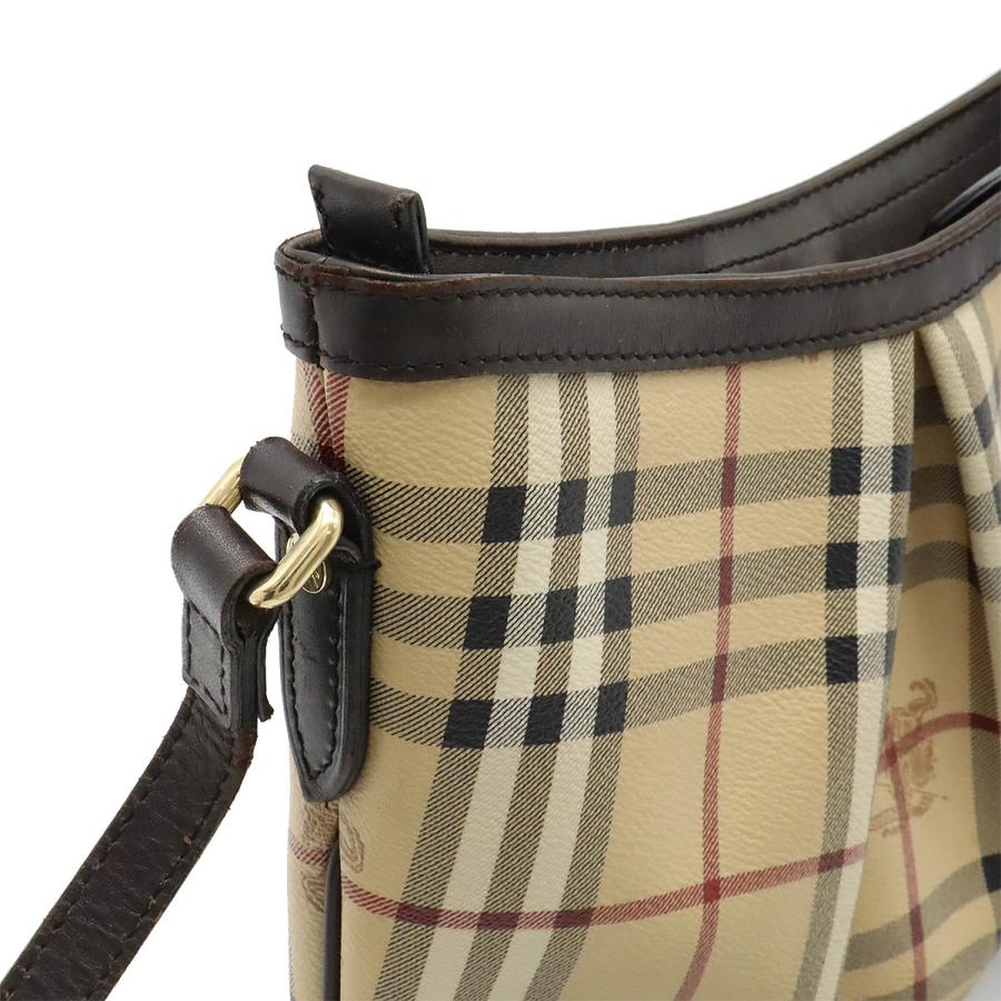 バーバリー ショルダーバッグ 斜め掛け シャドーホース 裏地ノバ