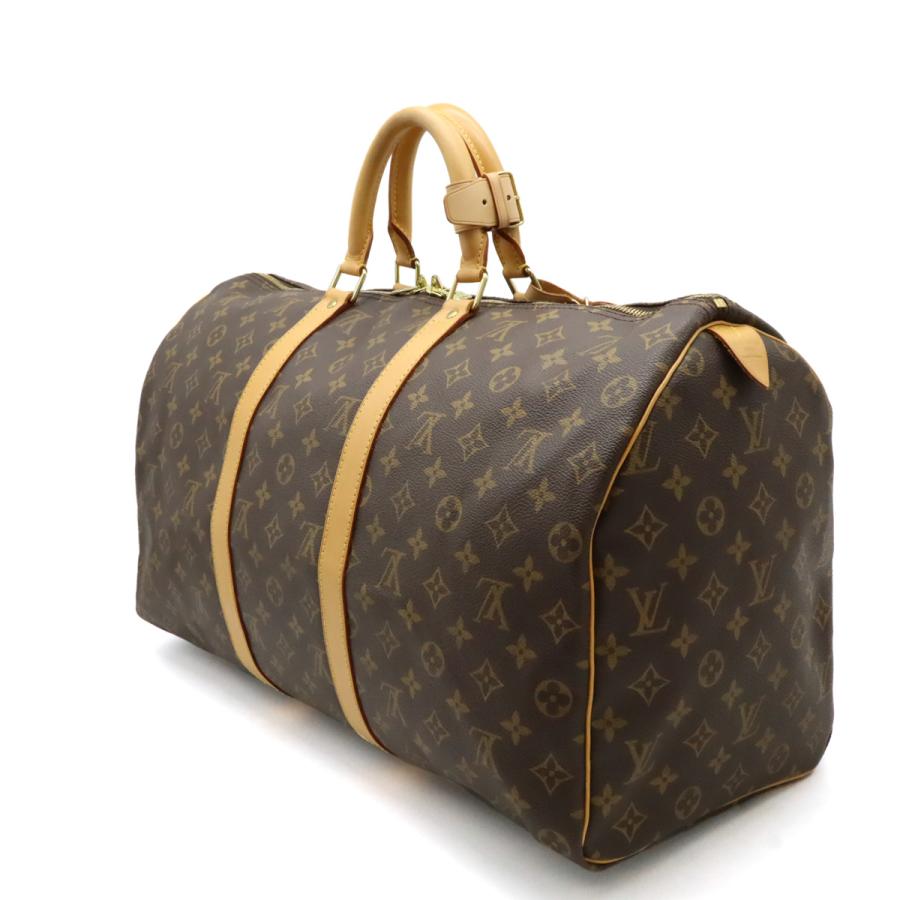 LOUIS VUITTON ルイ ヴィトン モノグラム キーポル50 ボストンバッグ 