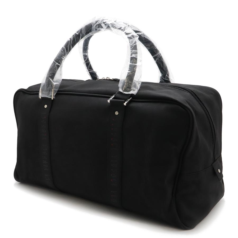 VERSACE ヴェルサーチ ヴェルサーチェ PARFUMS パフューム ボストンバッグ トラベルバッグ 旅行カバン ナイロン ブラック シルバー金具 サンプル品 | VERSACE | 01