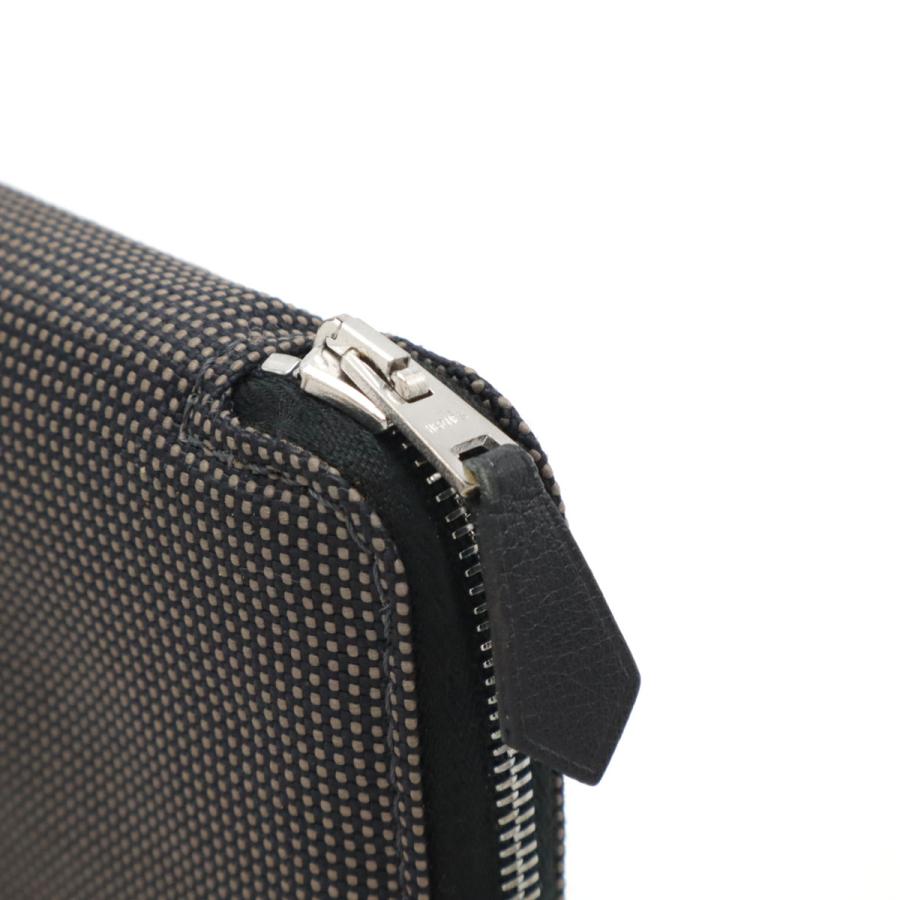 HERMES エルメス エールライン パースGM ラウンドファスナー 長財布 パスポートケース キャンバス グレー | HERMES | 03
