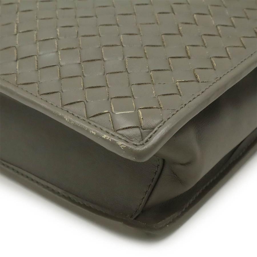 BOTTEGA VENETA ボッテガ ヴェネタ イントレチャート ビジネスバッグ ブリーフケース 書類カバン レザー グレー 170238 | BOTTEGA VENETA | 02