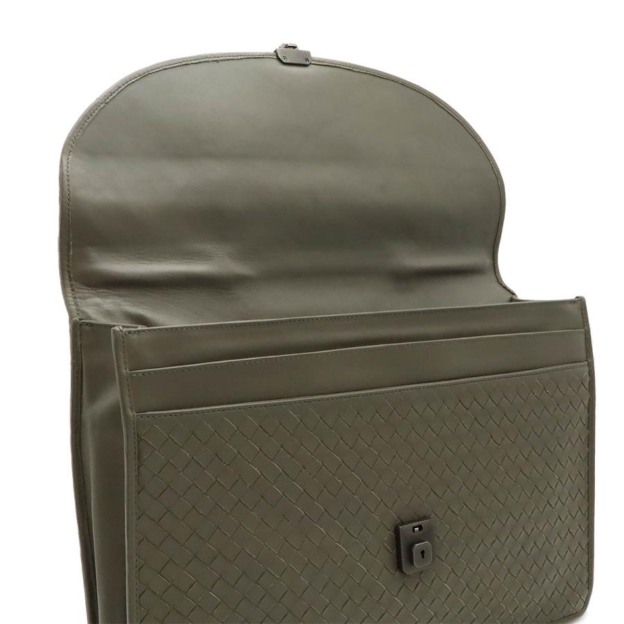 BOTTEGA VENETA ボッテガ ヴェネタ イントレチャート ビジネスバッグ ブリーフケース 書類カバン レザー グレー 170238 | BOTTEGA VENETA | 04