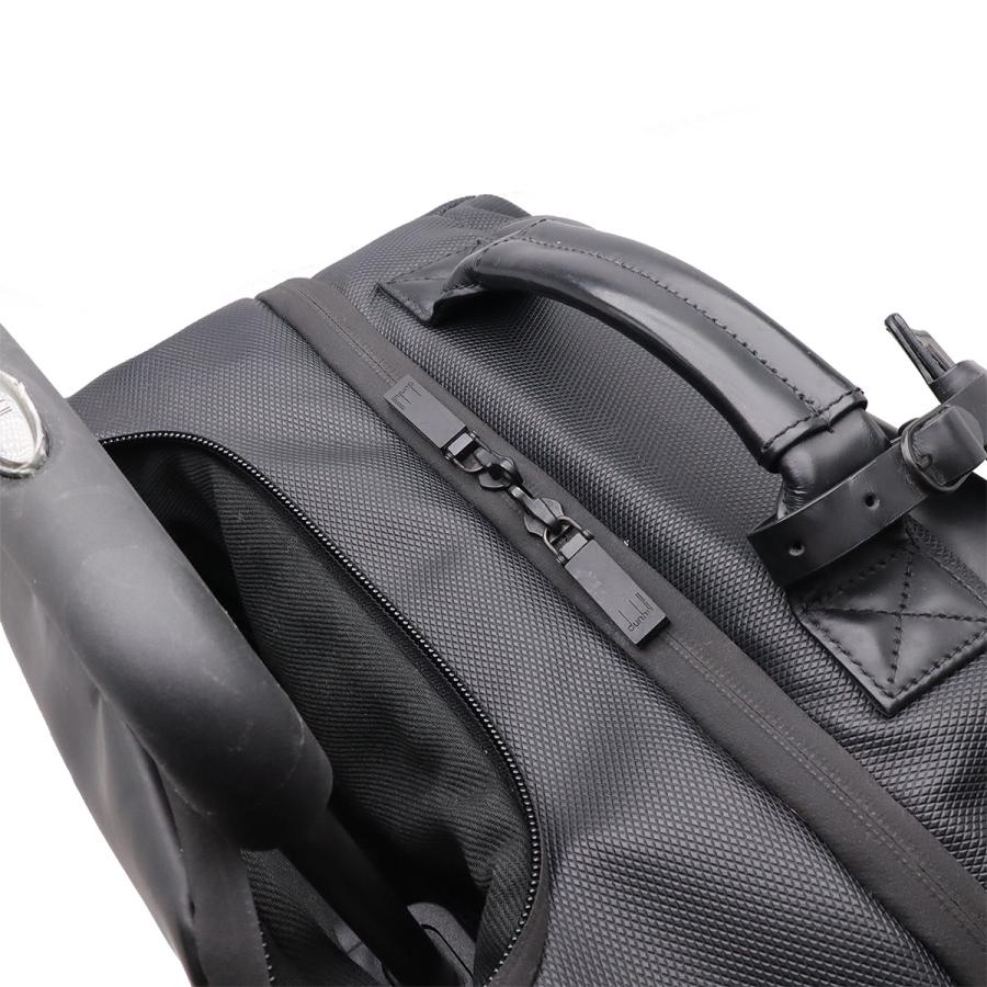 dunhill ダンヒル キャリーバッグ キャリーケース スーツケース トラベルバッグ 旅行バッグ 2輪 PVC レザー ブラック 黒 dunhill（ダンヒル） キャリーバッグ キャリーケース スーツケース