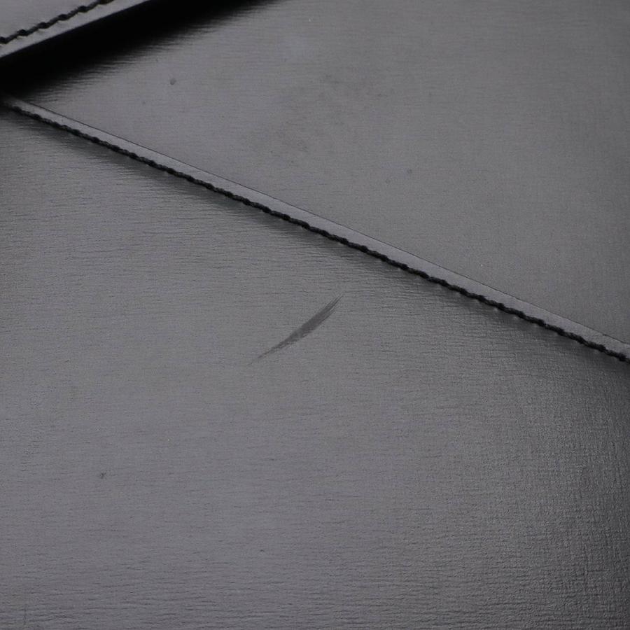 LOEWE ロエベ アナグラム ブリーフケース ビジネスバッグ 書類カバン ハンドバッグ レザー ブラック 黒 シルバー金具 | LOEWE | 03