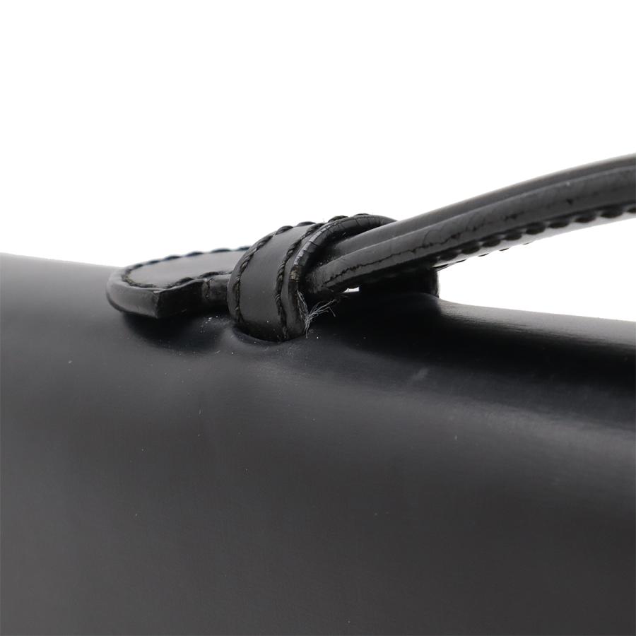 LOEWE ロエベ アナグラム ブリーフケース ビジネスバッグ 書類カバン ハンドバッグ レザー ブラック 黒 シルバー金具 | LOEWE | 05