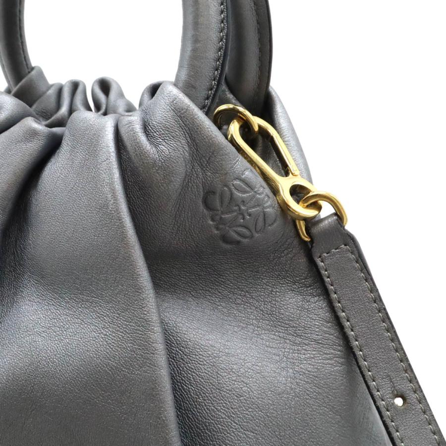 美品●希少●ロエベ　ハンドバッグ　アナグラム　シルバー金具　レザー　ブラック 楽天市場】LOEWE ロエベ アナグラム ハンドバッグ トートバッグ ナッパ