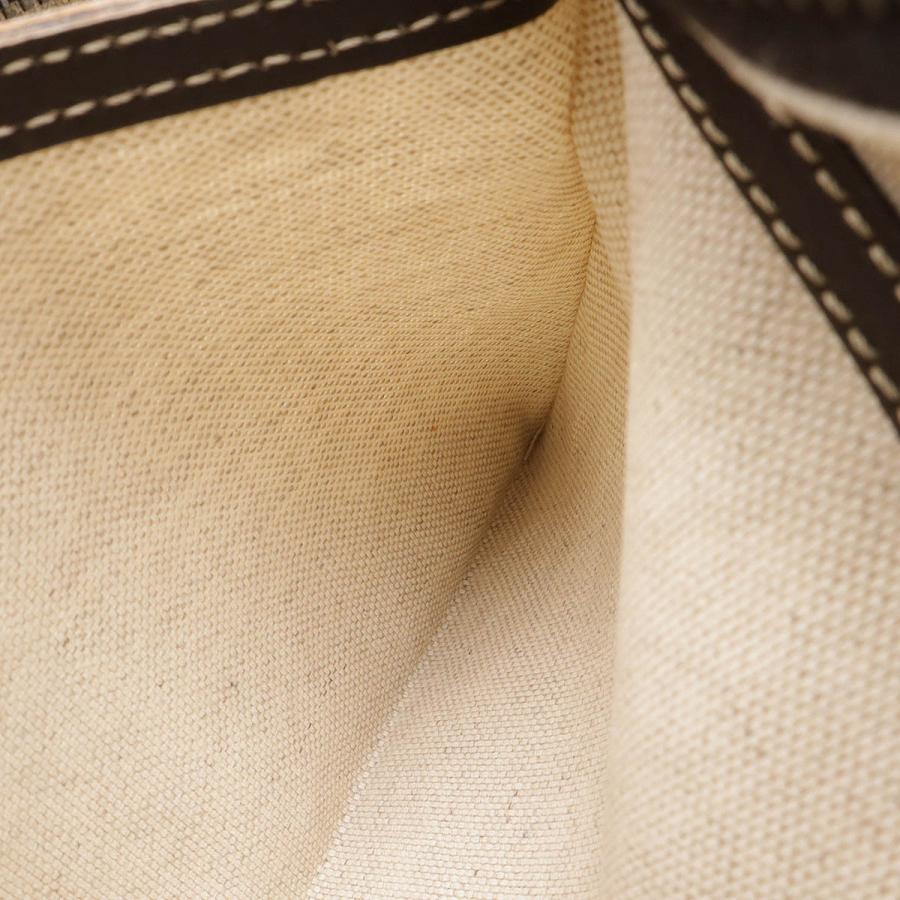 GUCCI グッチ GGスプリーム GGプラス トートバッグ ショルダーバッグ 肩掛け PVC レザー ベージュ ダークブラウン 茶 211138 | GUCCI | 08