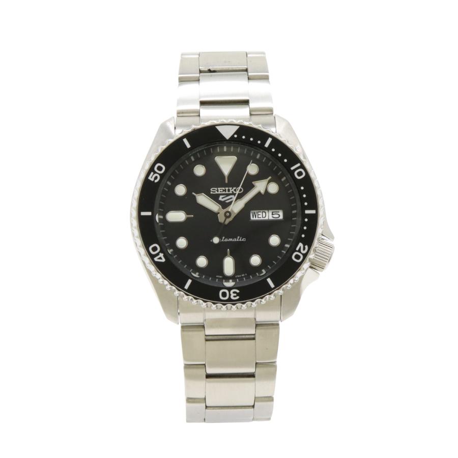 SEIKO セイコー セイコー5スポーツ デイデイト シースルーバッグ 裏スケルトン メンズ AT オートマ 自動巻 腕時計 4R36-07G0　SRPD55K1 | SEIKO