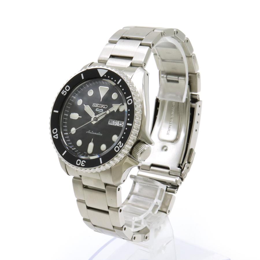SEIKO セイコー セイコー5スポーツ デイデイト シースルーバッグ 裏スケルトン メンズ AT オートマ 自動巻 腕時計 4R36-07G0　SRPD55K1 | SEIKO | 01