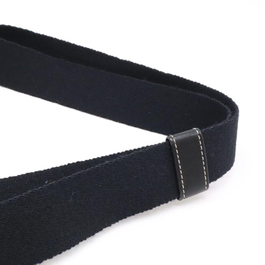 HERMES エルメス ブエナベンチュラPM メッセンジャーバッグ ショルダーバッグ トワルオフィシエ レザー ブラック 黒 シルバー金具 | HERMES | 04