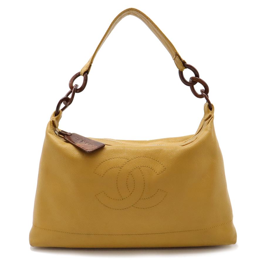 CHANEL シャネル ショルダーバッグ 黄 - 4500125A0019