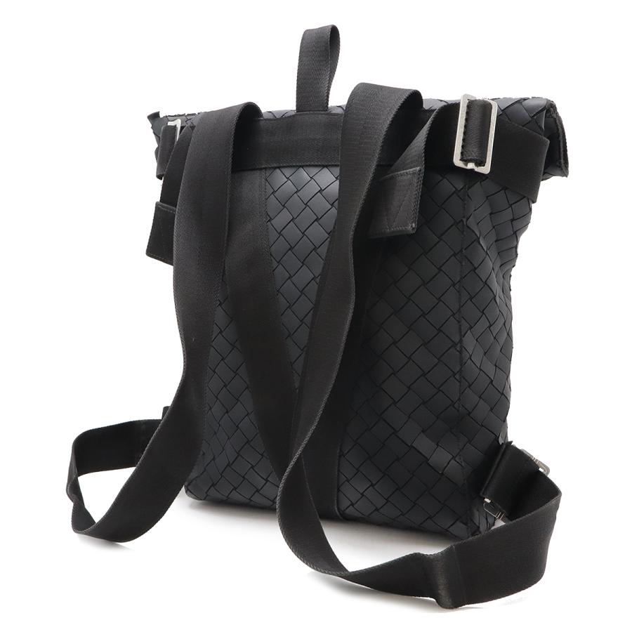 BOTTEGA VENETA ボッデガヴェネタ　ニューラバー　バックパック　黒 BOTTEGA VENETA（ボッテガ・ヴェネタ） ボッテガベネタ イントレ