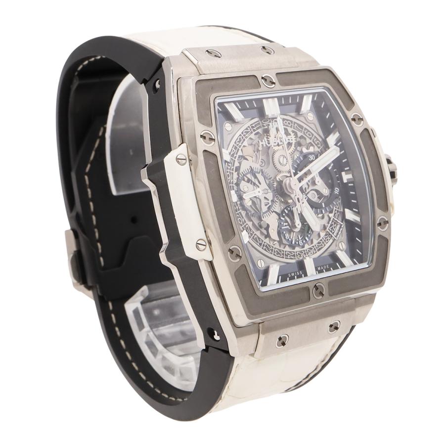 HUBLOT ウブロ スピリット オブ　ビッグバン デイト クロノグラフ スケルトン文字盤 チタン メンズ AT オートマ 腕時計 | HUBLOT | 02