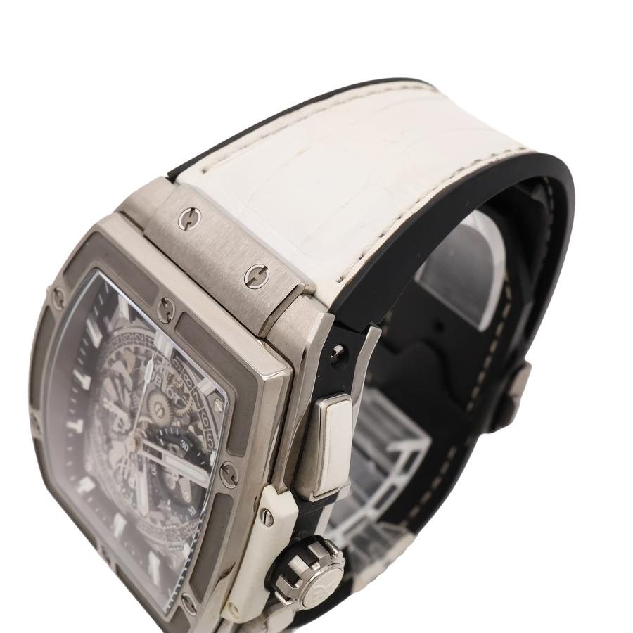 HUBLOT ウブロ スピリット オブ　ビッグバン デイト クロノグラフ スケルトン文字盤 チタン メンズ AT オートマ 腕時計 | HUBLOT | 05
