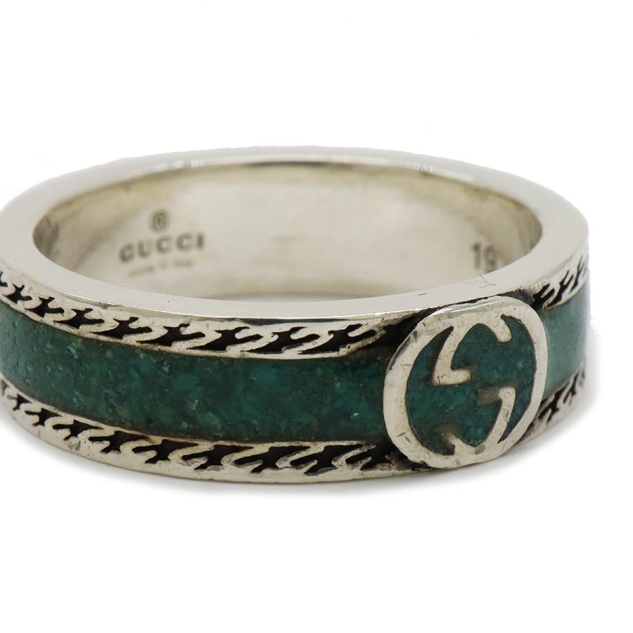 GUCCI（グッチ） インターロッキングG Gロゴ リング 指輪 Ag925