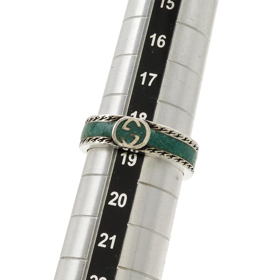 GUCCI（グッチ） インターロッキングG Gロゴ リング 指輪 Ag925