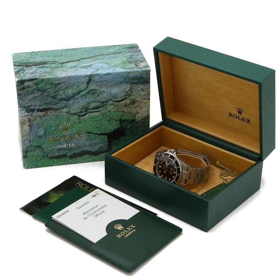 ROLEX ロレックス サブマリーナ デイト ブラック文字盤 SS Y番 メンズ AT オートマ 腕時計 16610 | ROLEX | 08