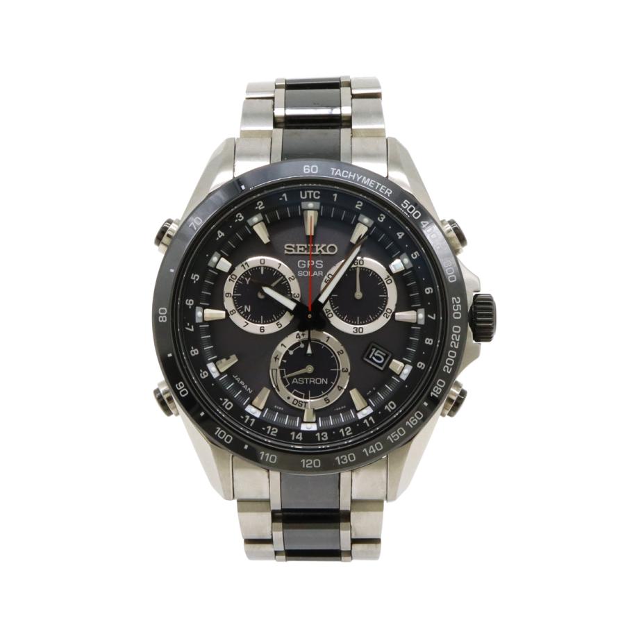 SEIKO セイコー アストロン GPS電波ソーラー ブラック文字盤 SS セラミック メンズ 腕時計 8X82-0AH0　SBXB029 | SEIKO