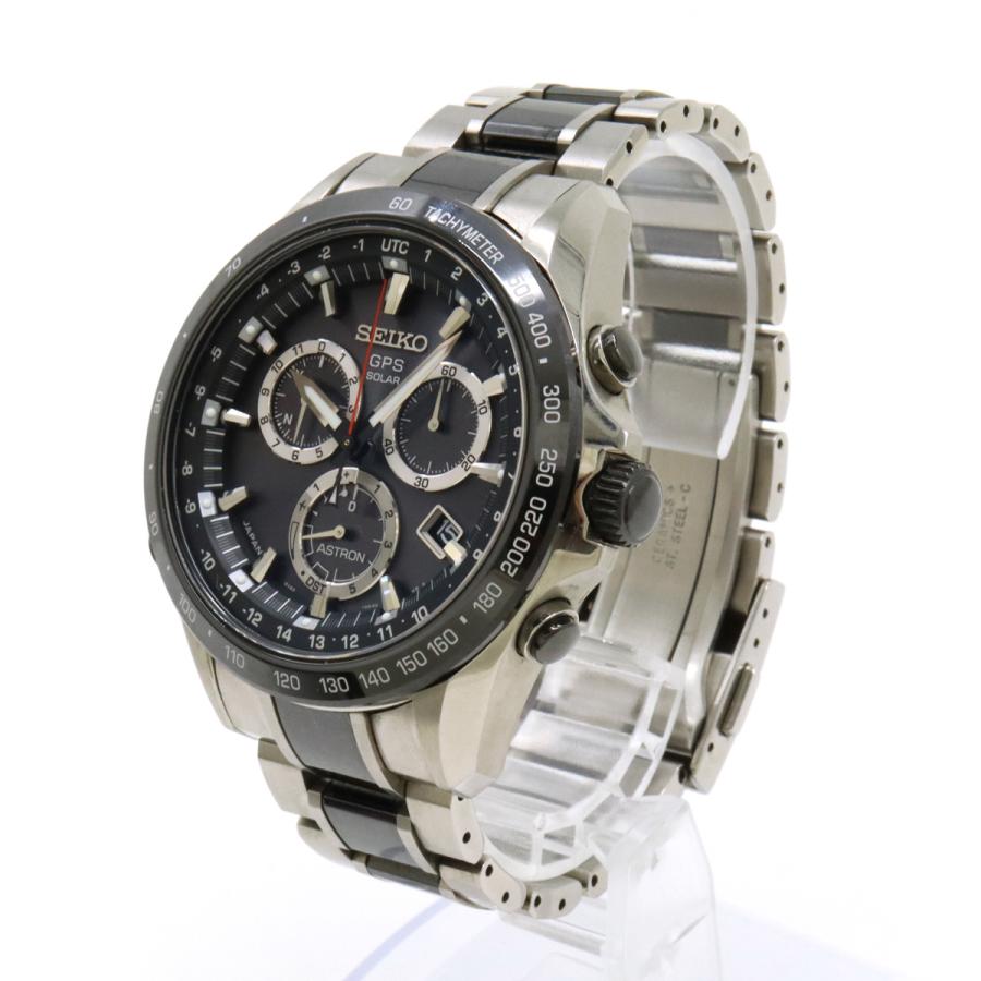 SEIKO セイコー アストロン GPS電波ソーラー ブラック文字盤 SS セラミック メンズ 腕時計 8X82-0AH0　SBXB029 | SEIKO | 01