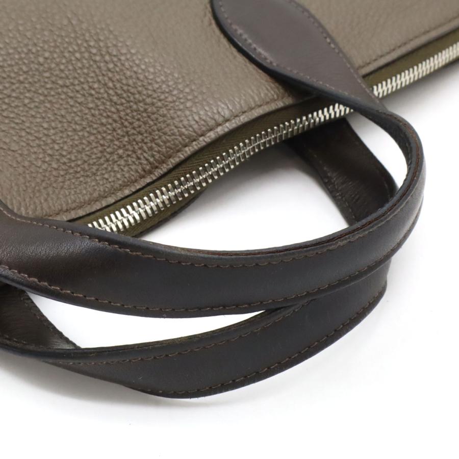 HERMES エルメス エディト 50 ブリーフケース ビジネスバッグ 書類カバン ハンドバッグ トゴ レザー エトゥープ シルバー金具 □O刻印 | HERMES | 03