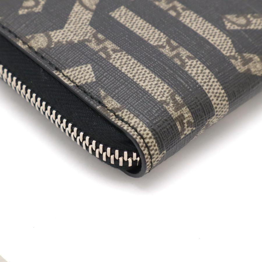 GUCCI グッチ GGカレイド コインケース 小銭入れ コインパース カードケース ラウンドファスナー PVC レザー ベージュ ブラック 黒 411817 | GUCCI | 02