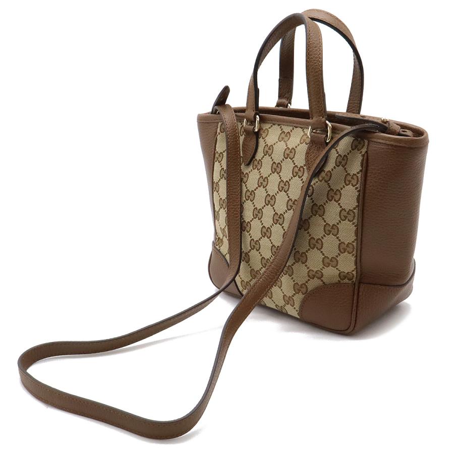 GUCCI グッチ GGキャンバス ハンドバッグ ミニトートバッグ 2WAY