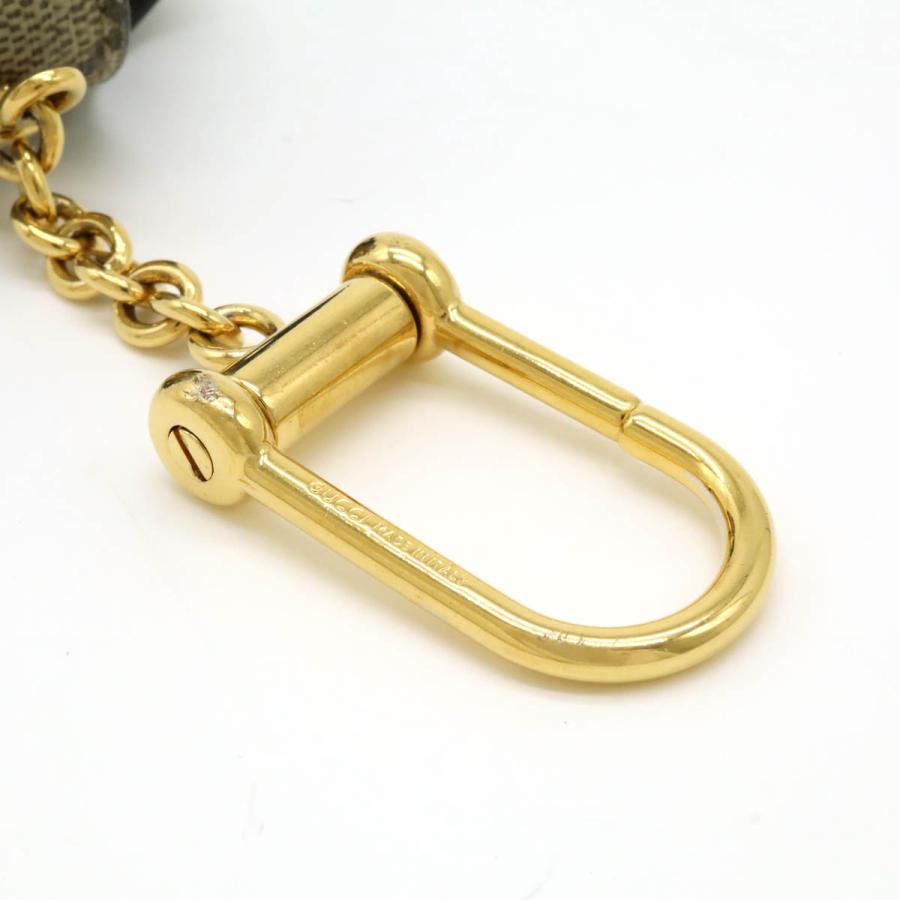 GUCCI グッチ オフィディア GGスプリーム AirPodsケース エアーポッズ イヤホンケース PVC ベージュ キーチェーン付き ゴールド金具 596720 | GUCCI | 05