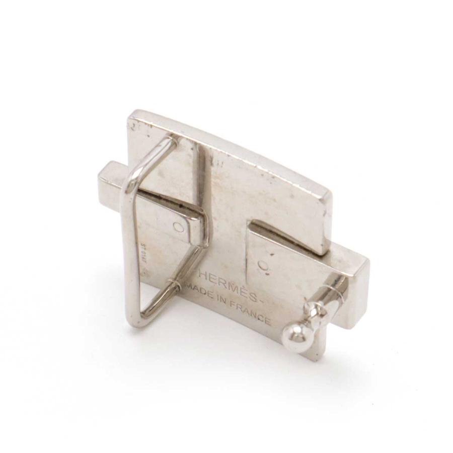 HERMES エルメス アイリーン Hベルト リバーシブル ヴォーエプソン ヴォースイフト レザー オレンジ アイボリー #80 シルバー金具 A刻印 | HERMES | 05