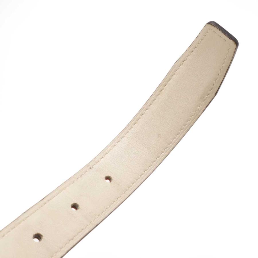 HERMES エルメス アイリーン Hベルト リバーシブル ヴォーエプソン ヴォースイフト レザー オレンジ アイボリー #80 シルバー金具 A刻印 | HERMES | 06