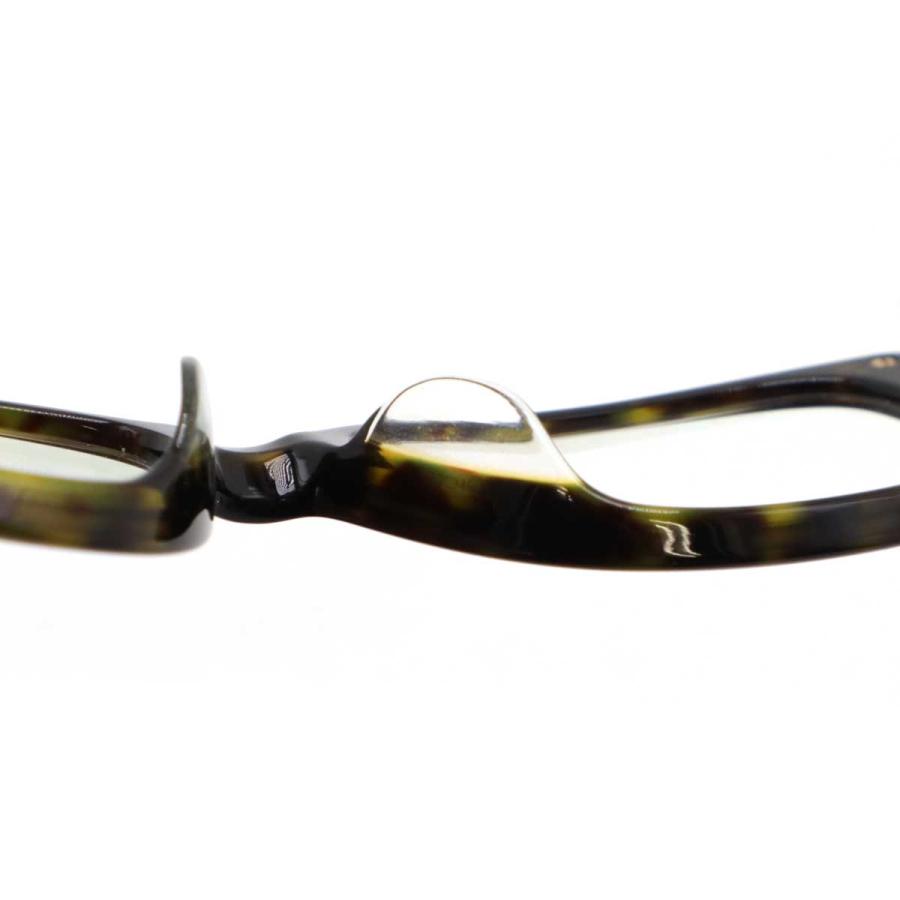 GUCCI グッチ 眼鏡 めがね メガネフレーム 度入り スクエア型 クリア ブラウン系マーブル レッド グリーン ゴールド金具 53□16 145 GG0112OA | GUCCI | 03