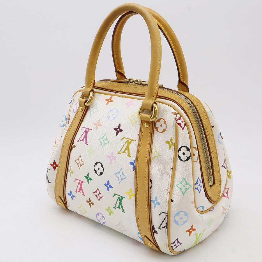 LOUIS VUITTON ルイ ヴィトン モノグラムマルチカラー プリシラ ハンドバッグ ミニバッグ ブロン 白 ホワイト M40096 LOUIS VUITTON（ルイ・ヴィトン） ルイ ヴィトン モノグラムマルチ