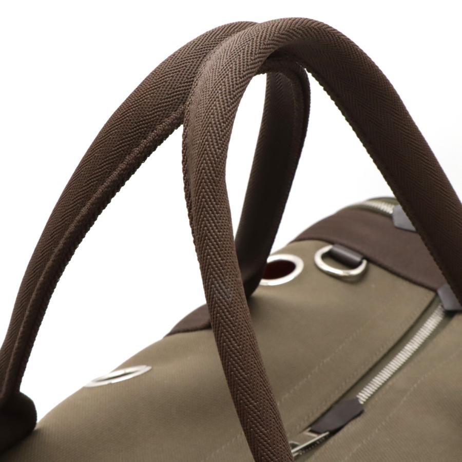 HERMES エルメス ドッグ キャリーバッグ ペットキャリー ペットバッグ ボストンバッグ 犬 猫 キャンバス カーキ ダークブラウン ショルダー欠品 | HERMES | 06