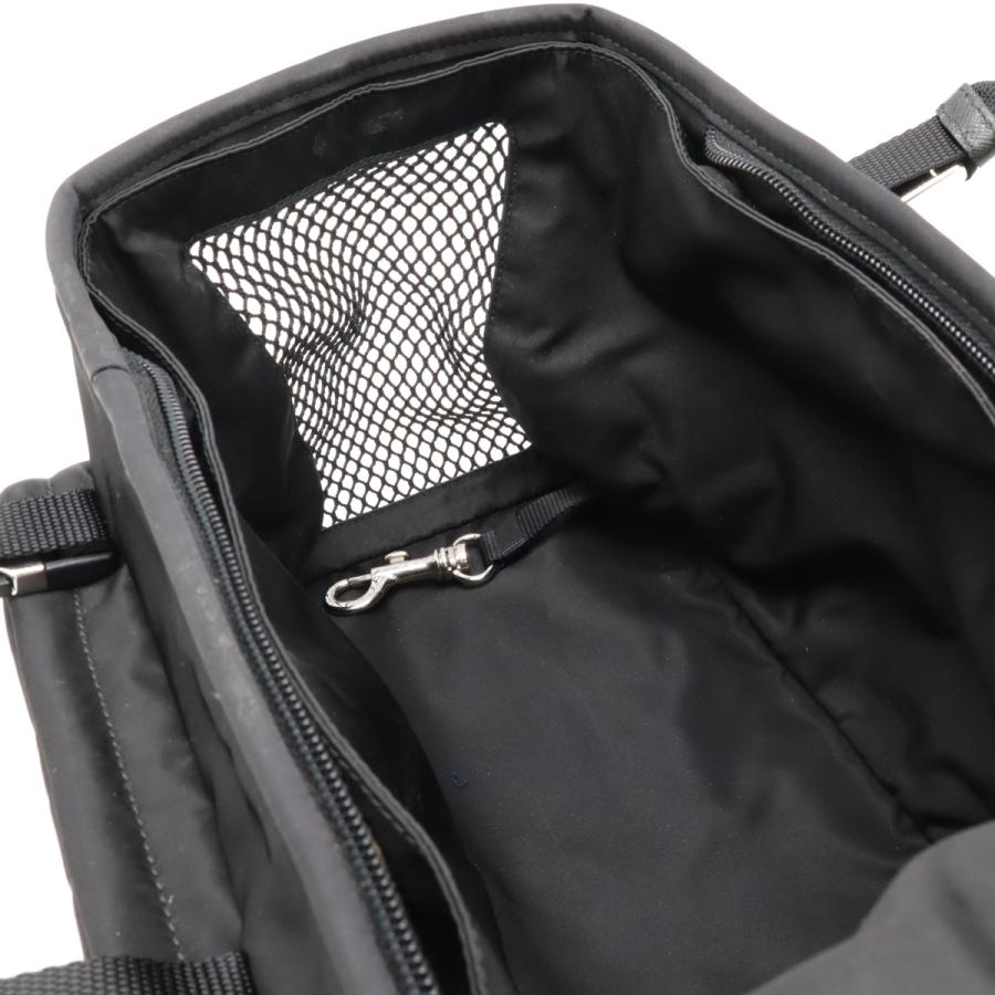 PRADA プラダ RE-NYLON リナイロン トライアングルロゴ ペットバッグ ペットキャリー ボストンバッグ 2WAY ショルダーバッグ NERO | PRADA | 06