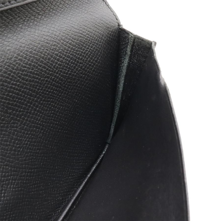 HERMES エルメス ベアンスフレ 2つ折長財布 二つ折り長財布 レザー ブラック 黒 シルバー金具 D刻印 | HERMES | 05