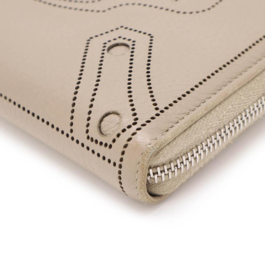 BALENCIAGA バレンシアガ クラシック コンチネンタル ジップアラウンド パンチング ラウンドファスナー 長財布 レザー グレージュ 443521 | BALENCIAGA | 02