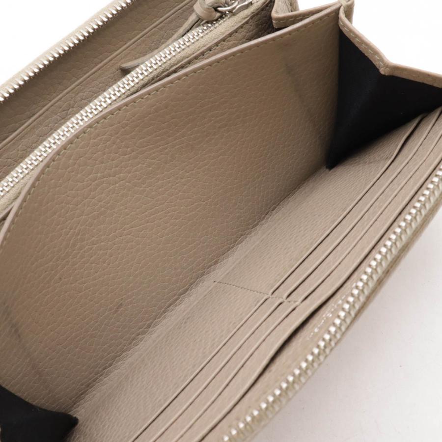 BALENCIAGA バレンシアガ クラシック コンチネンタル ジップアラウンド パンチング ラウンドファスナー 長財布 レザー グレージュ 443521 | BALENCIAGA | 07