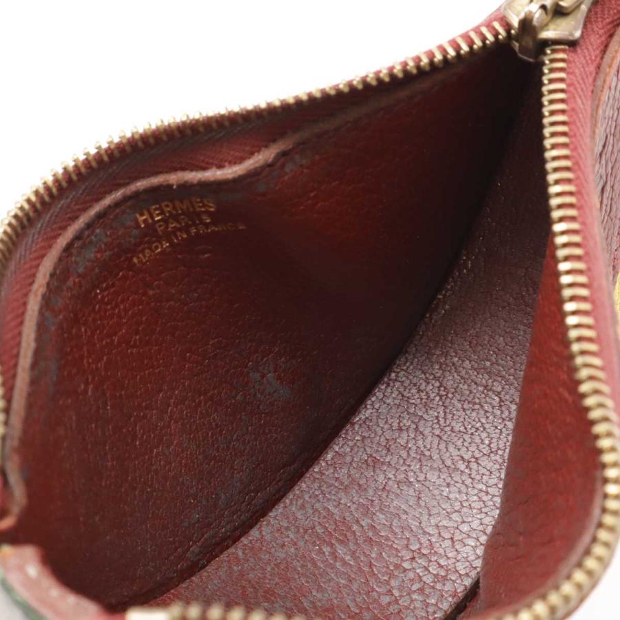 HERMES エルメス コインケース 小銭入れ コインパース フルーツ スイカモチーフ レザー  ボルドー グリーン イエロー ソルド品 | HERMES | 04