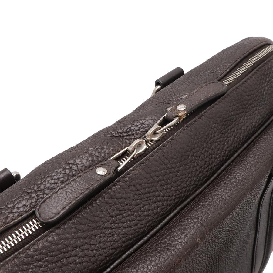 GUCCI グッチ ビジネスバッグ 書類カバン ブリーフケース レザー ダークブラウン 茶 シルバー金具 231850 | GUCCI | 03