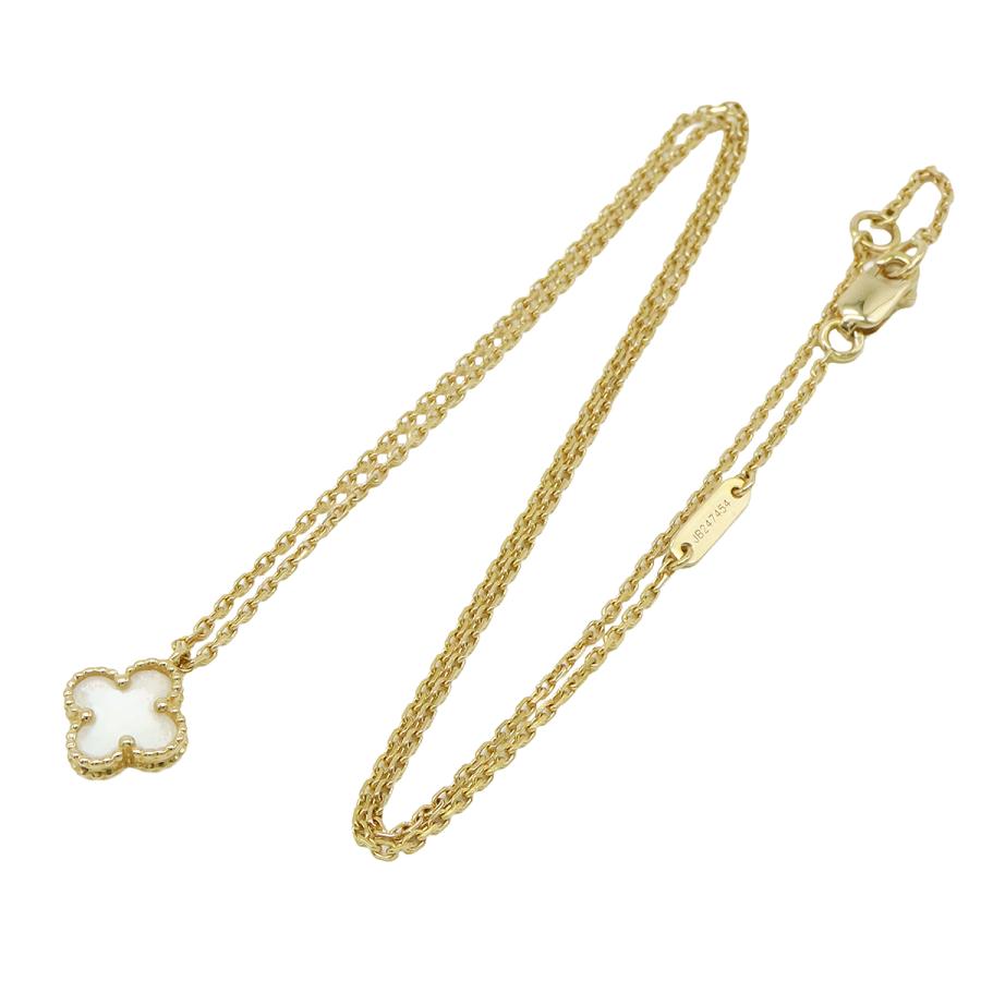 Van Cleef & Arpels ヴァン クリーフ & アーペル VCA スウィートアルハンブラ ペンダント ネックレス K18YG シェル VCARF69100 | Van Cleef ＆ Arpels | 01