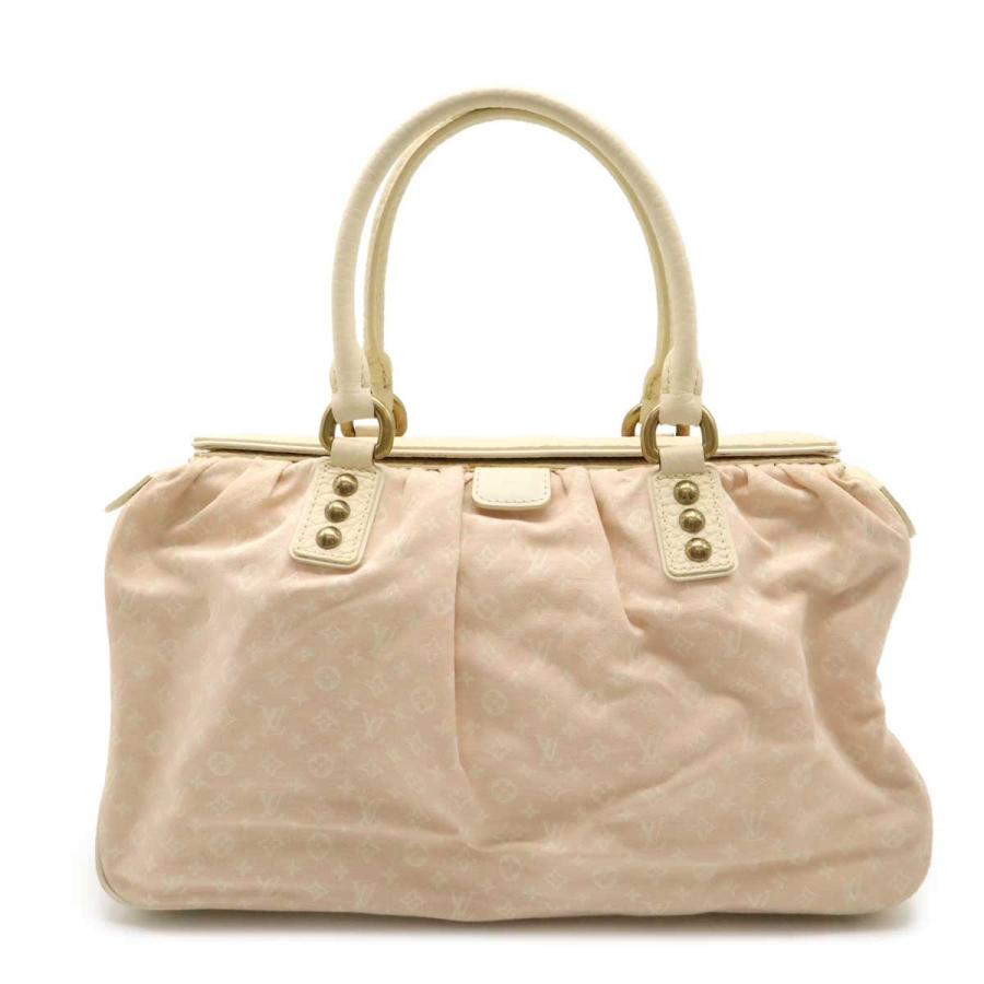 LOUIS VUITTON ルイ ヴィトン モノグラムミニラン トラペーズGM ハンドバッグ トートバッグ キャンバス レザー ローズ ベビーピンク M40064 LOUIS VUITTON（ルイ・ヴィトン） ルイ ヴィトン モノグラムミニラン
