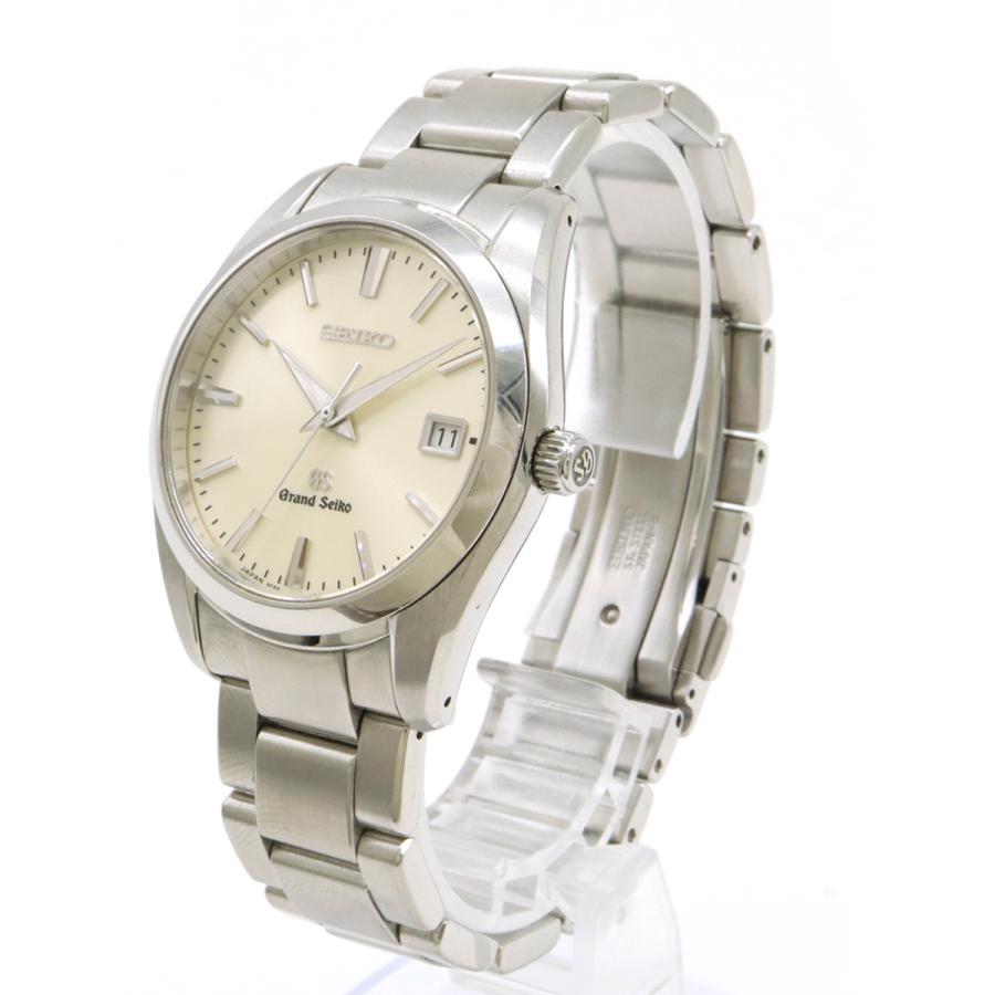 SEIKO セイコー GRANDSEIKO グランドセイコー シルバー文字盤 SS メンズ QZ クオーツ 腕時計 9F62-0AB0 SBGX063 | SEIKO | 01