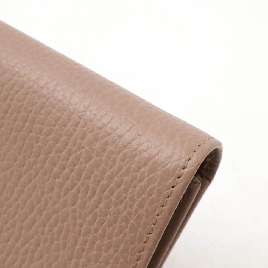 GUCCI グッチ GGマーモント 3つ折り財布 三つ折財布 レザー ピンクベージュ ゴールド金具 546584 | GUCCI | 03